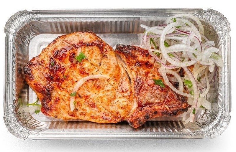 Стейк из свинины на косточке 