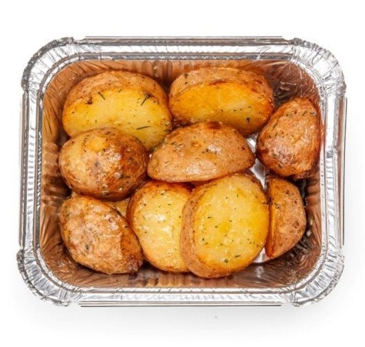 Картофель на углях 