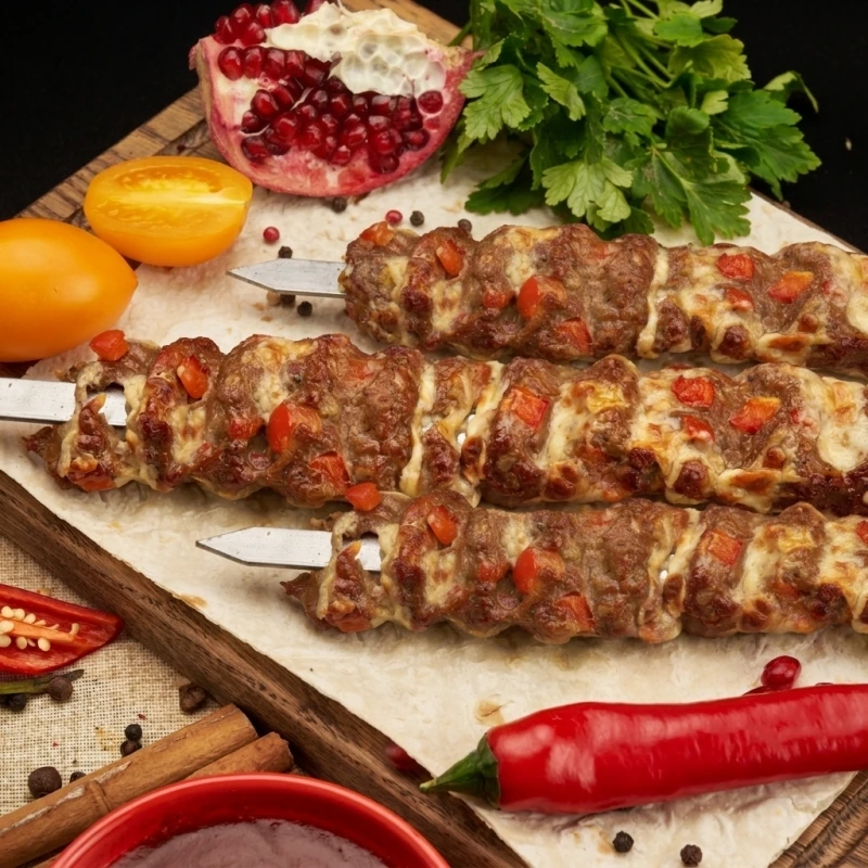 Люля-кебаб из баранины с сыром и болгарским перцем 0,6 кг
