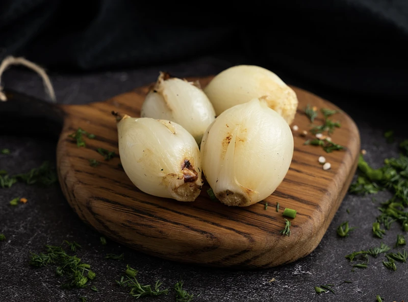 Лук запеченный