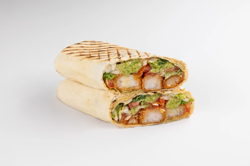 Шаварма с креветками