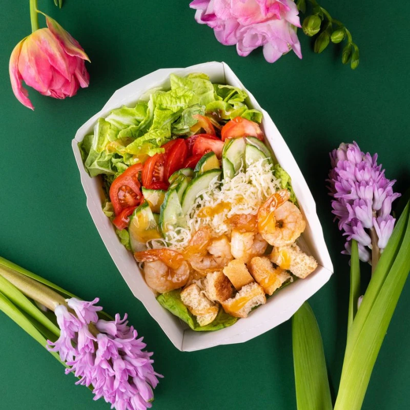 Цезарь с креветками