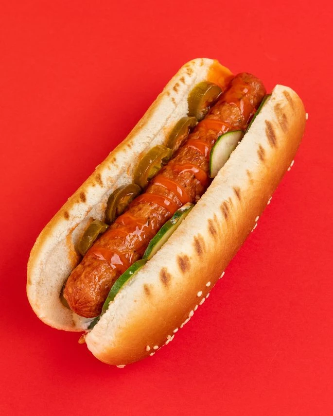 Хот дог острый