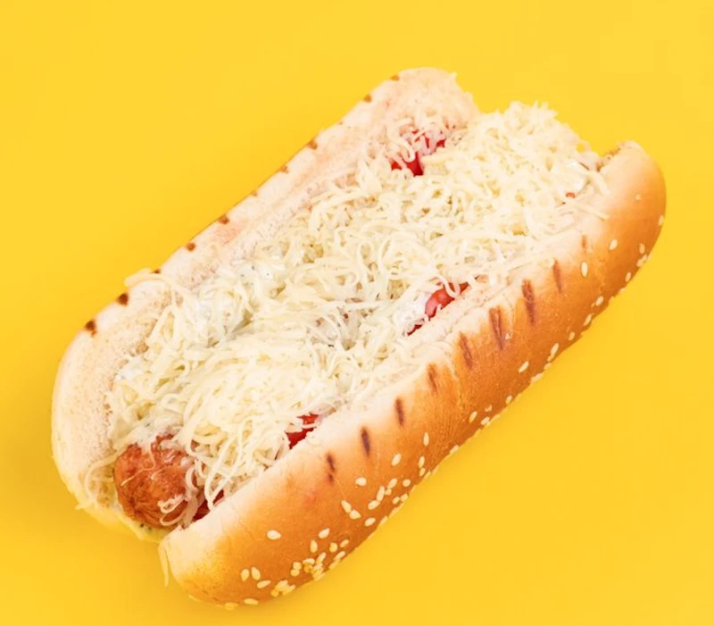 Хот дог сырный