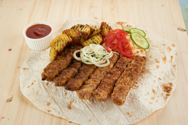 Люля-кебаб из свинины