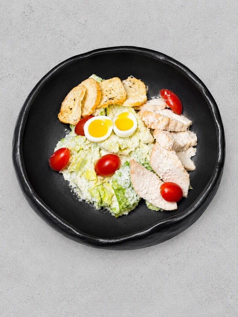Цезарь с курицей