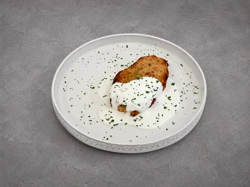 Котлета из горбуши в соусе