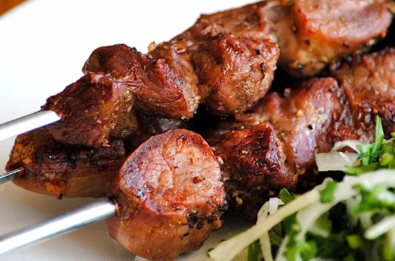 Шашлык из тазобедренной части