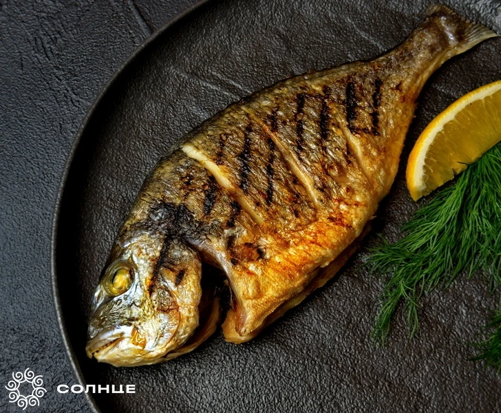 Дорадо на гриле