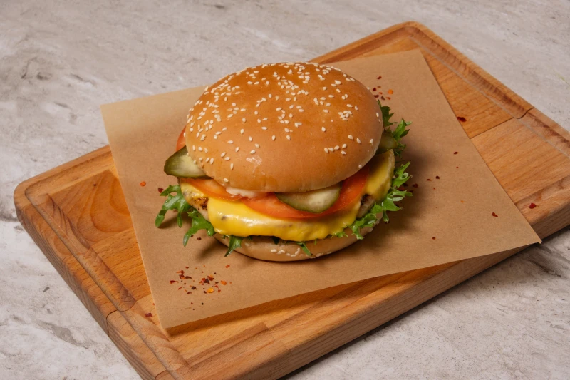 Бургер с курицей