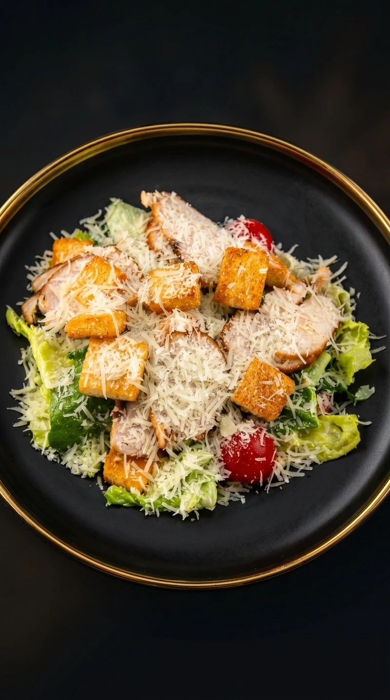 Салат Цезарь с курицей	