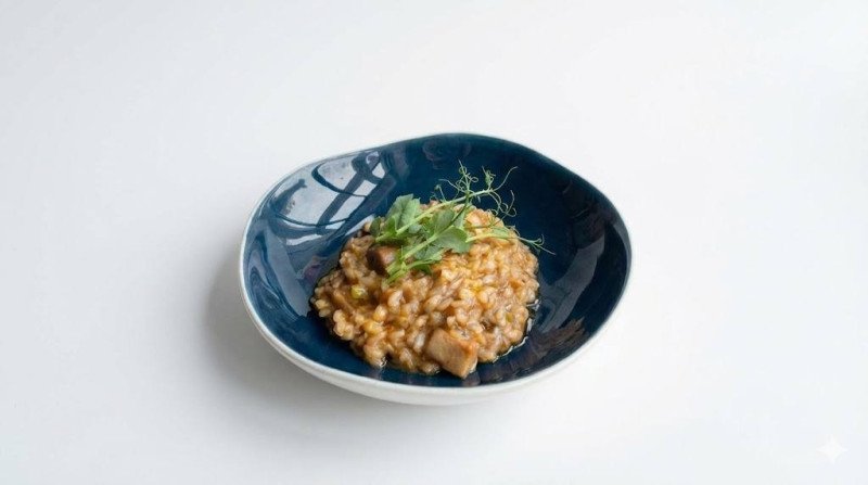 Ризотто с белыми грибами