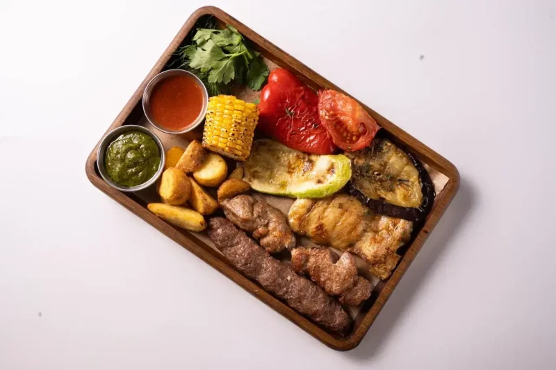 Ассорти мяса на углях