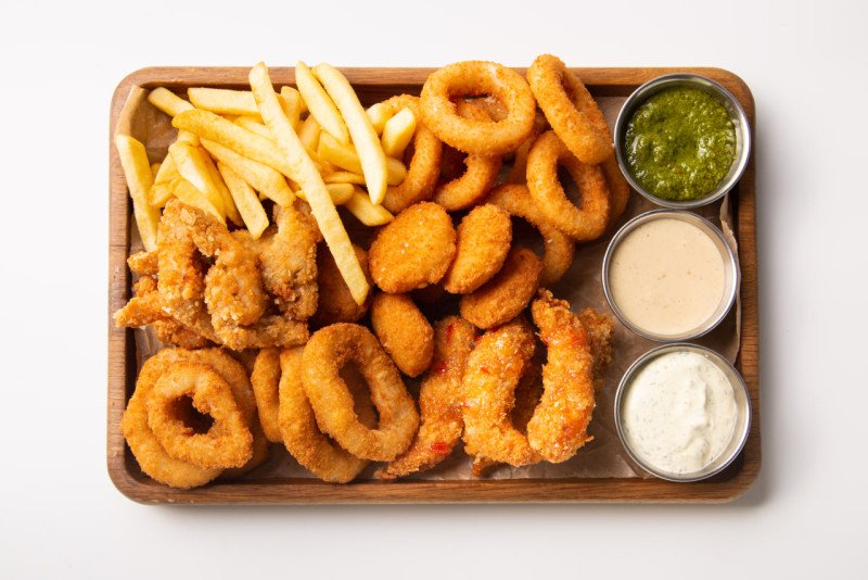 Тарелка горячих закусок XXL