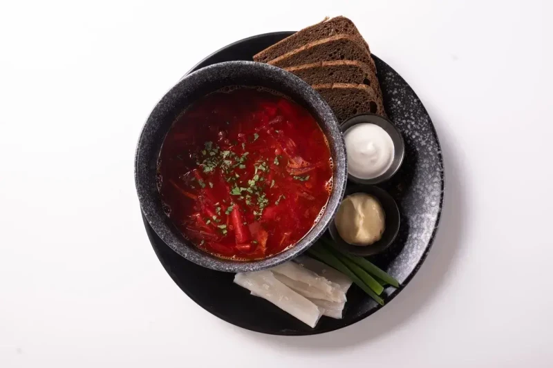 Борщ с говядиной