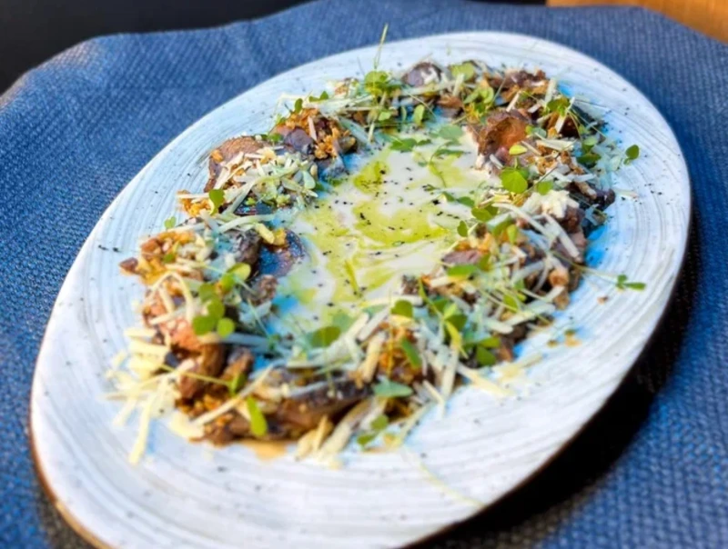 Ростбиф  Пармезан Имбирный соус