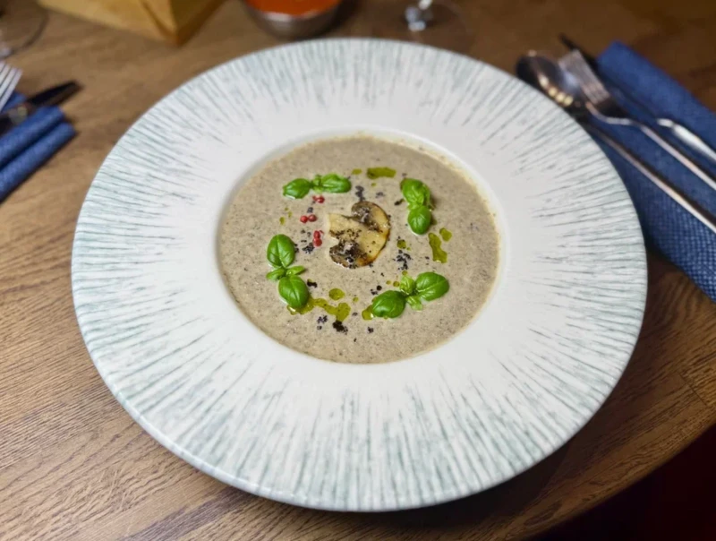 Грибной крем-суп