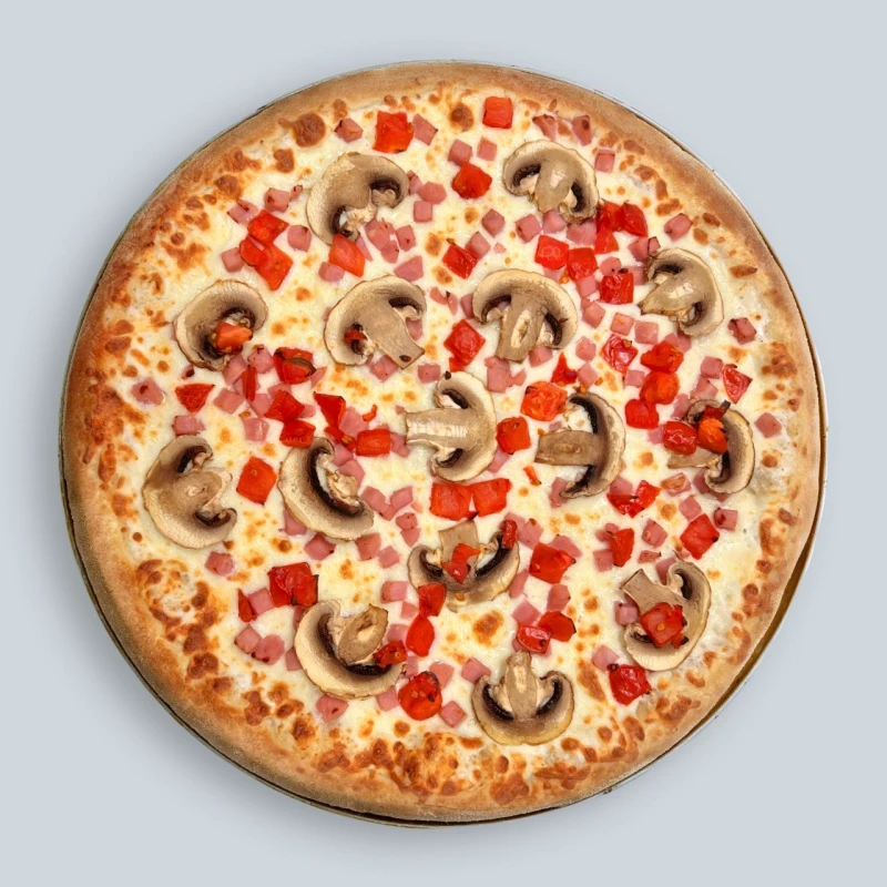 Ветчина и грибы 35см