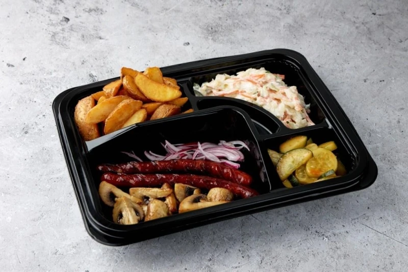 БЕНТО с колбасками 420 гр.