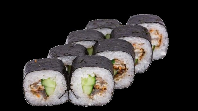 Ролл с угрем