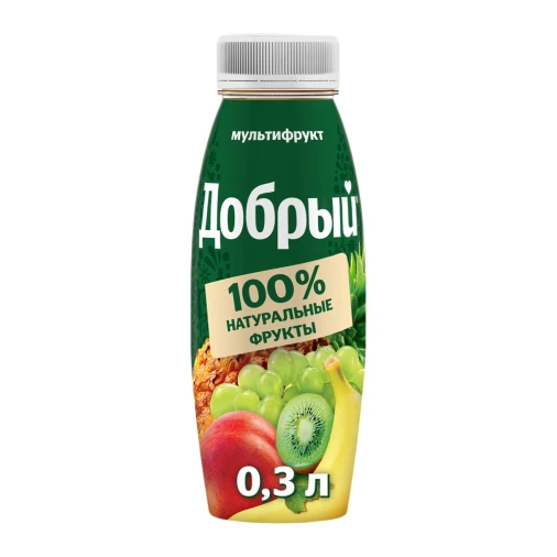 Сок Добрый Мультифрукт 0.3