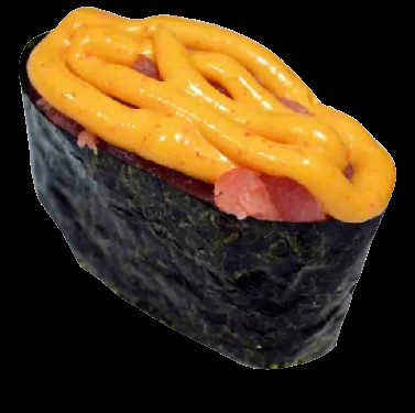 Острые суши с тунцом