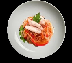 Харусаме с курицей