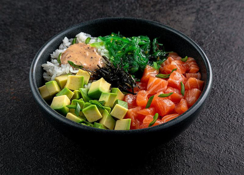 Поке с ананасом