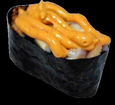 Острые суши с угрем