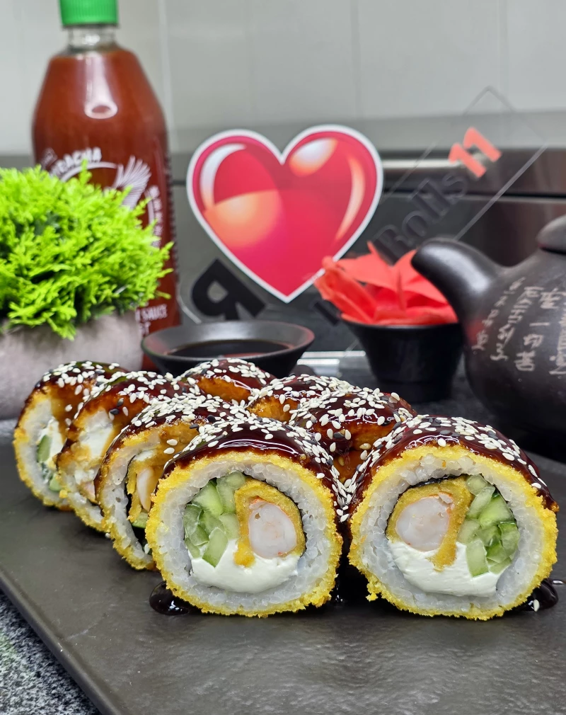 ролл Креветка в темпуре