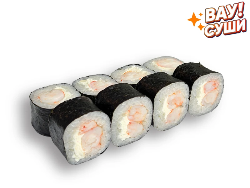 Маки с креветкой