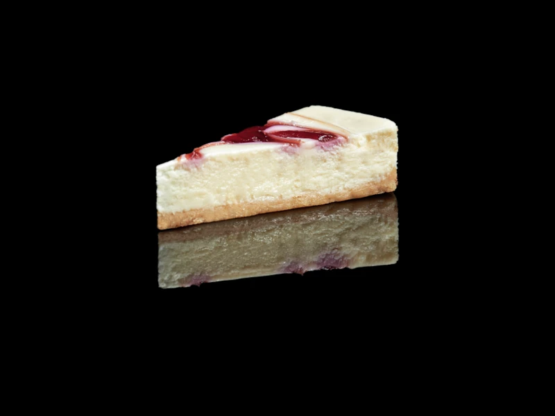 Чизкейк с клубникой