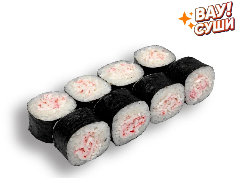 Маки с крабом