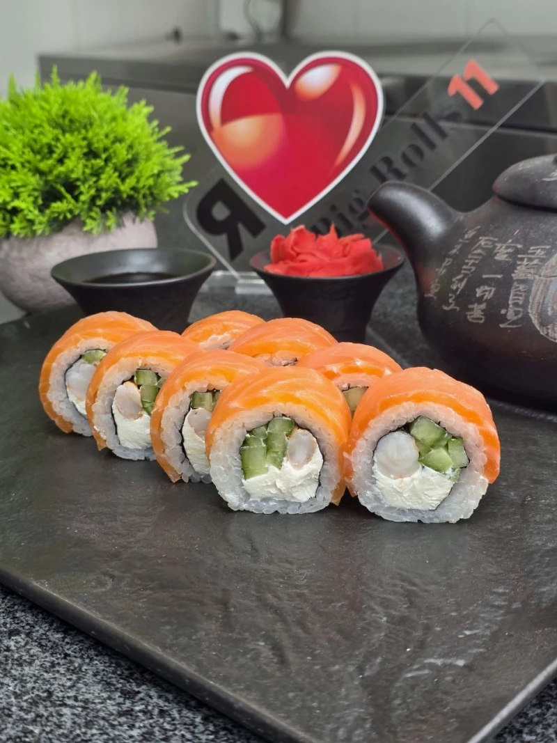 Филадельфия с креветкой мини