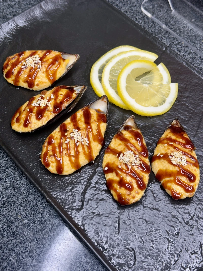 Запеченные мидии спайс