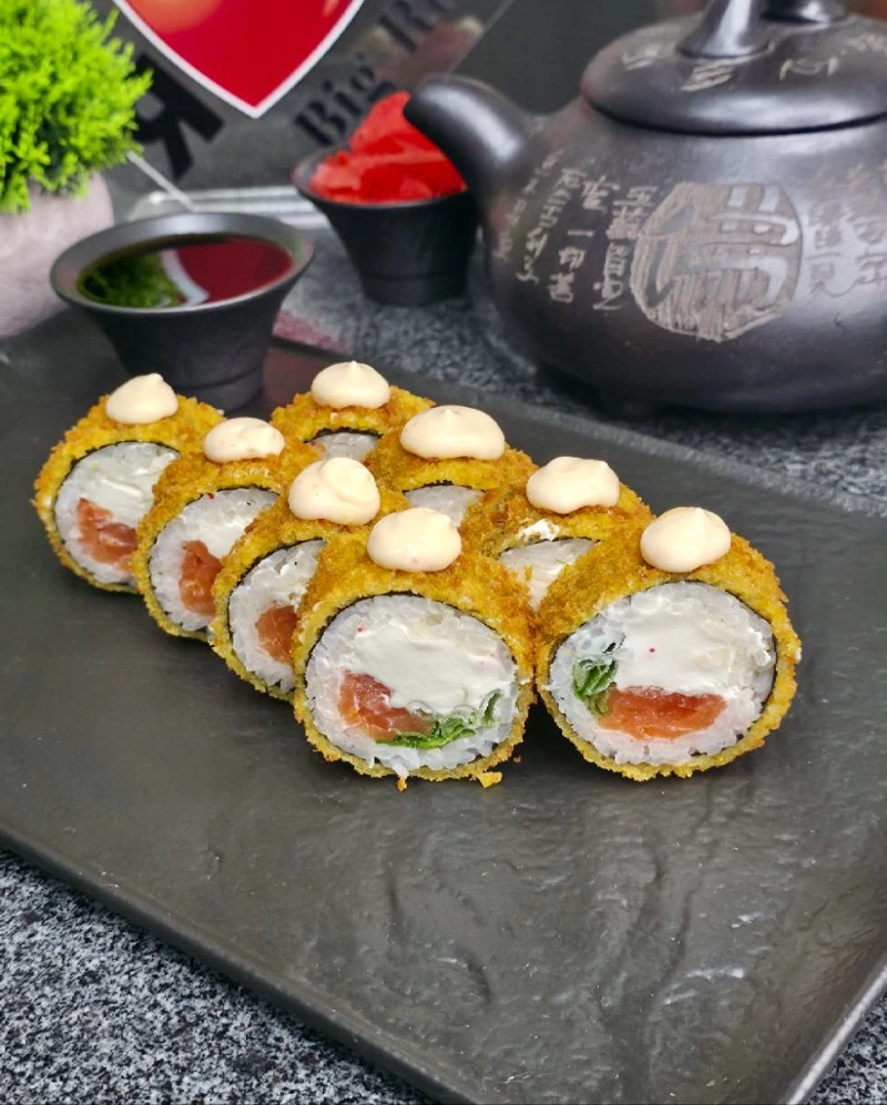 Лосось темпура мини