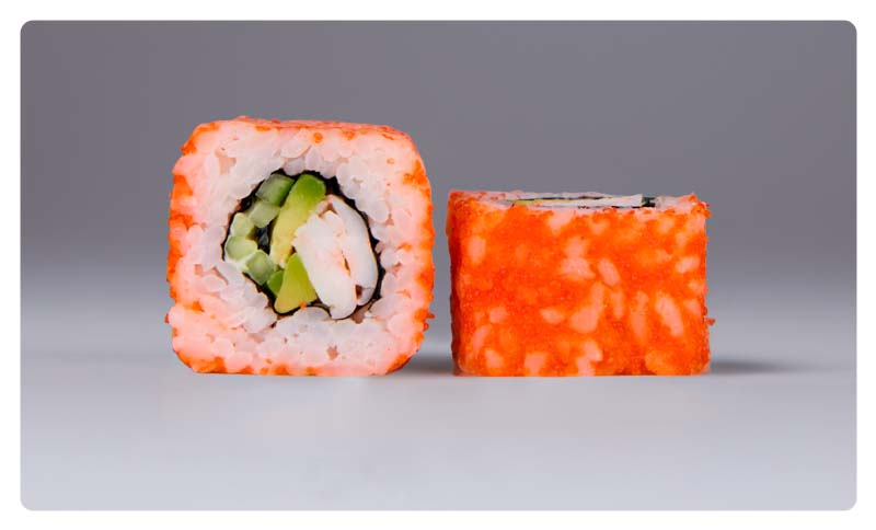 Ролл Калифорния с креветкой | 8 шт.