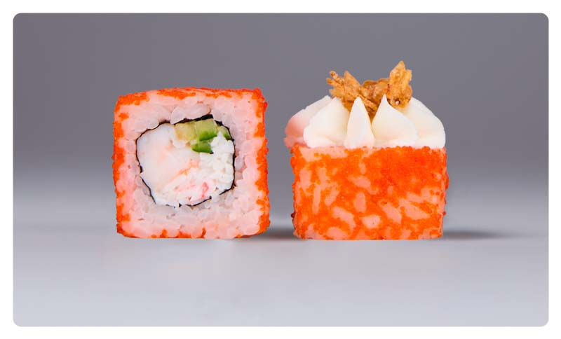 Ролл Крабик+креветка | 8 шт.