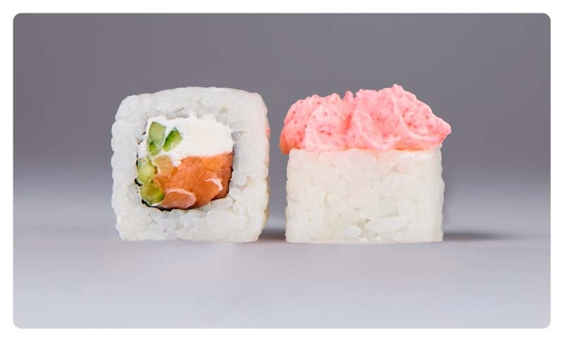 Ролл Лава с лососем | 8 шт.