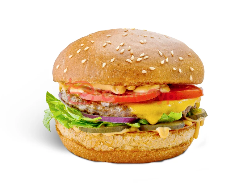 Гамбургер на гриле