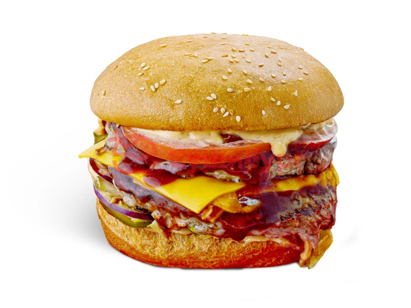 Двойной гамбургер 