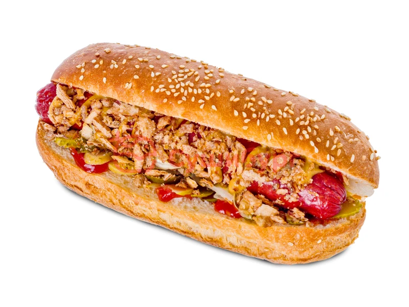 Хот-дог датский с телятиной