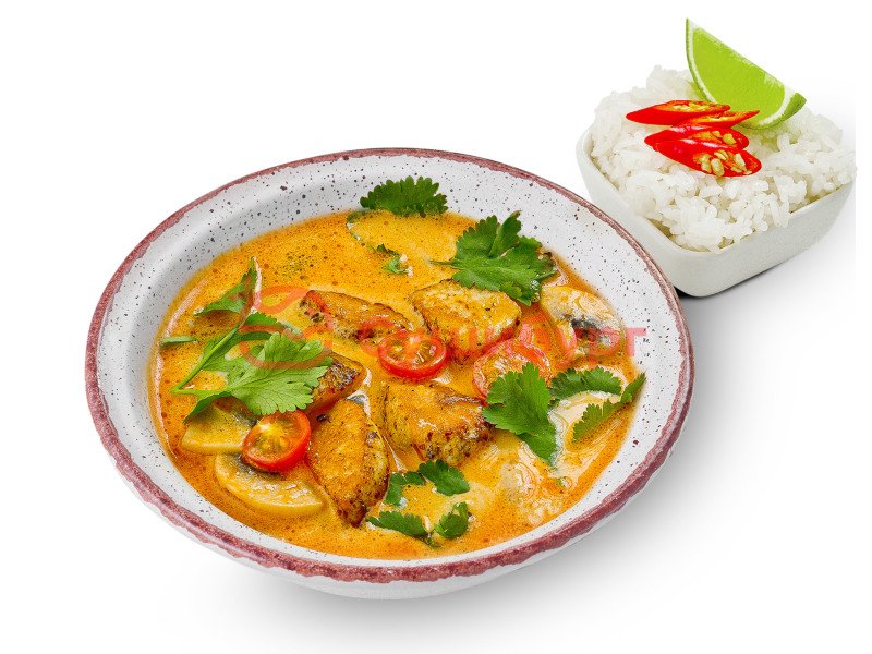 Том Ям с цыпленком