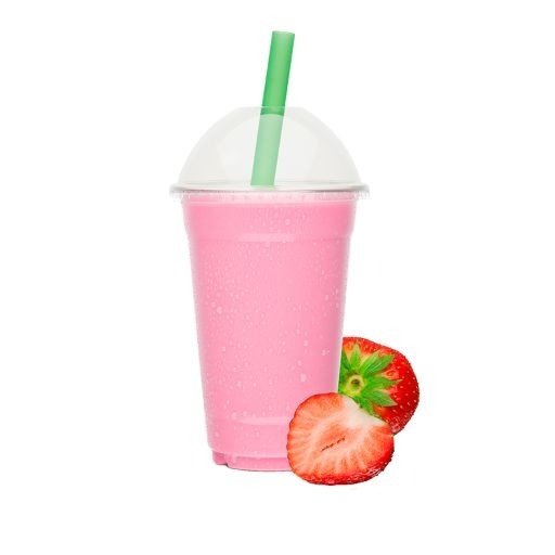 Коктейль  клубничный