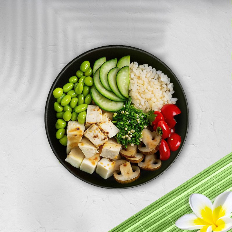 Поке с тофу