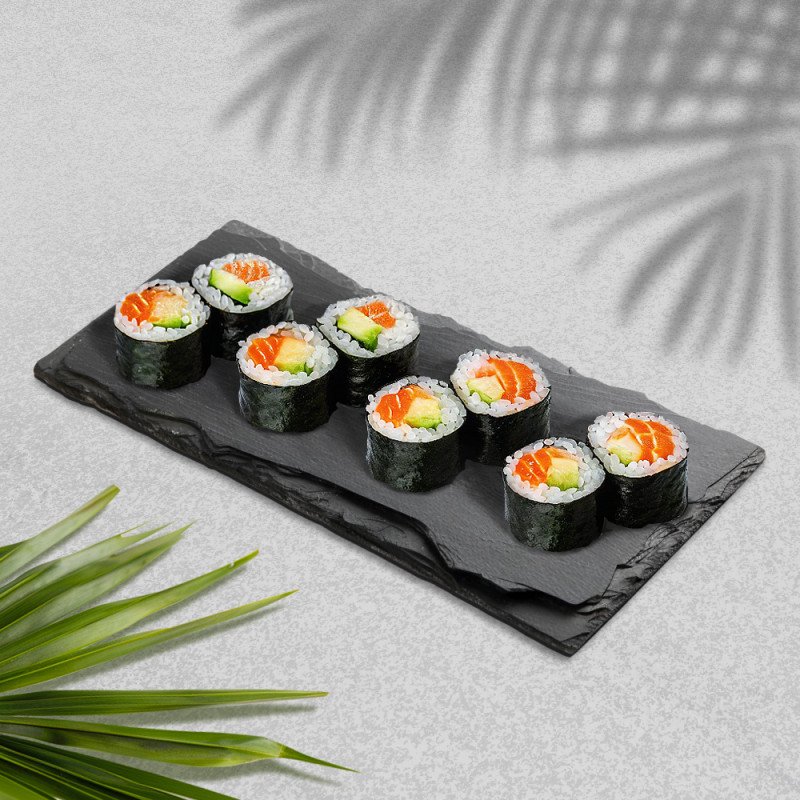 Маки Лосось с авокадо			