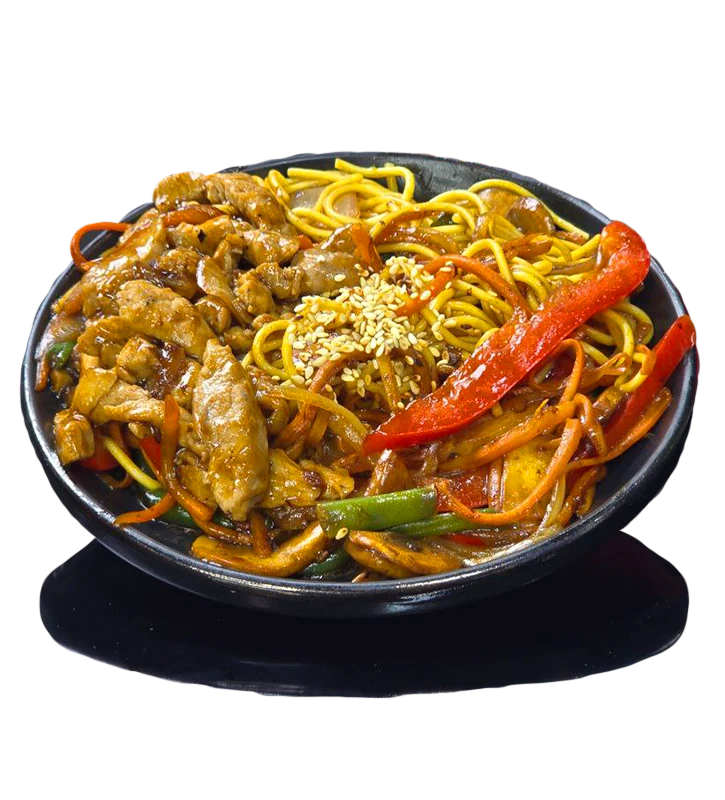 Вок рамен с свининой