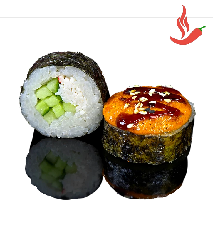 Запеченный футомак с крабом