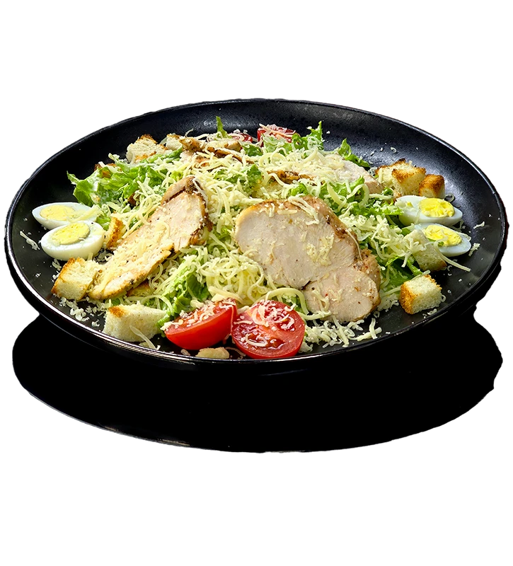 Салат "Цезарь с курицей"