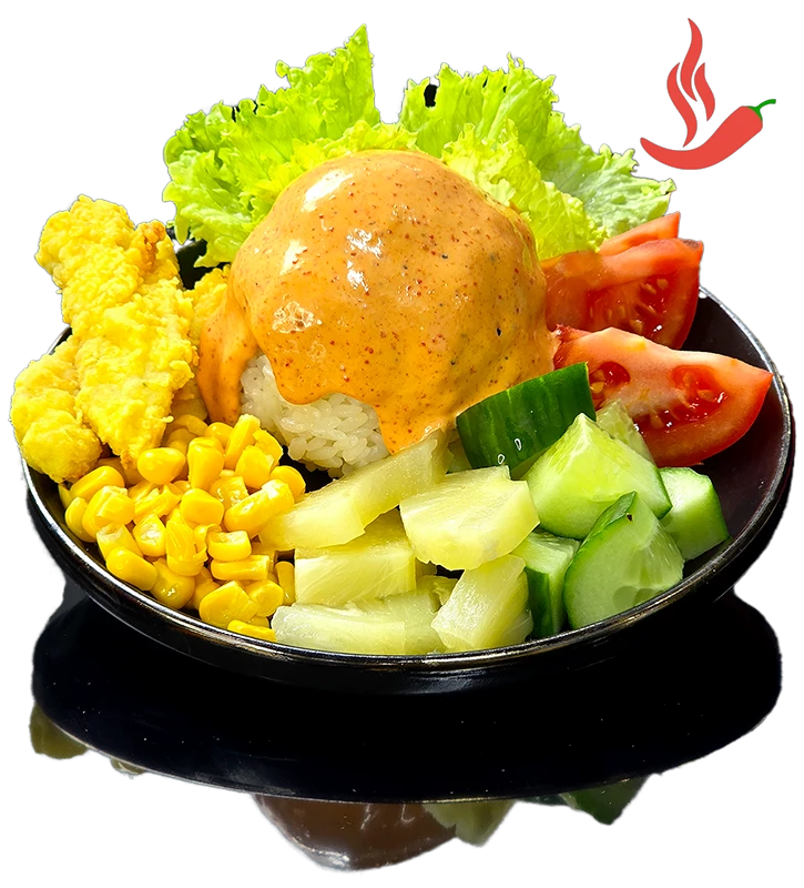 Поке-боул с курицей